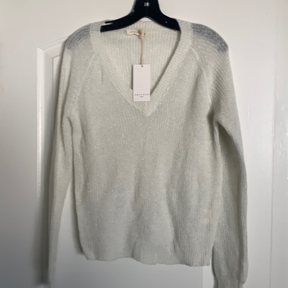 ArtLove Paris V Neck Sweater